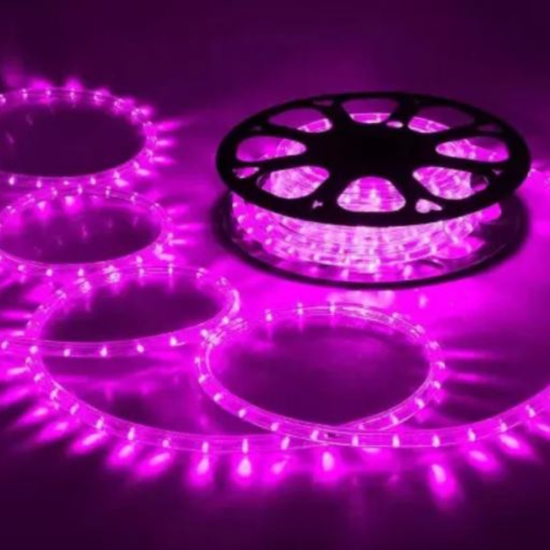 LED Connectable Rope Light Pink 10m — Ronis