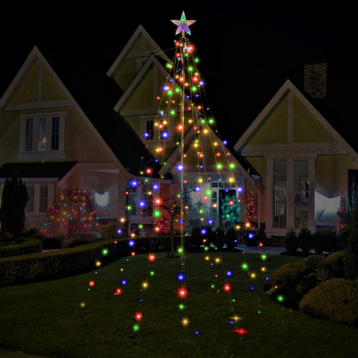 Ronis LED Fairy Teepee Tree Multicolour 3m