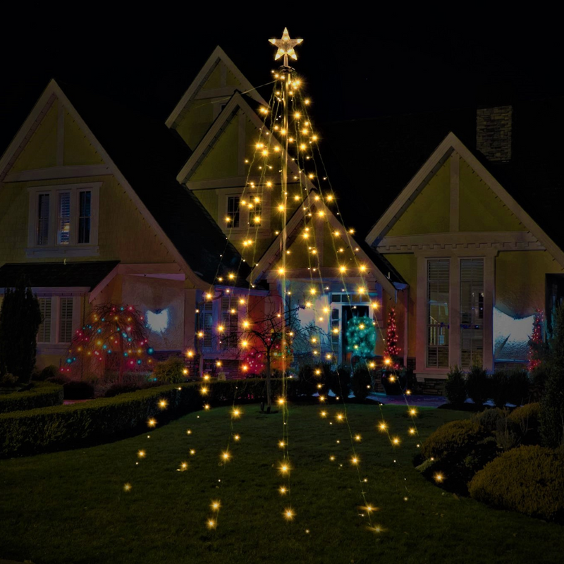 Ronis LED Fairy Teepee Tree Warm White 3m