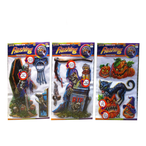 Ronis LED Flashing Room Decoration 3 Asstd