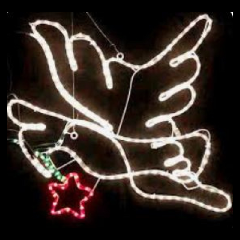Ronis LED Motif Dove 75x69cm