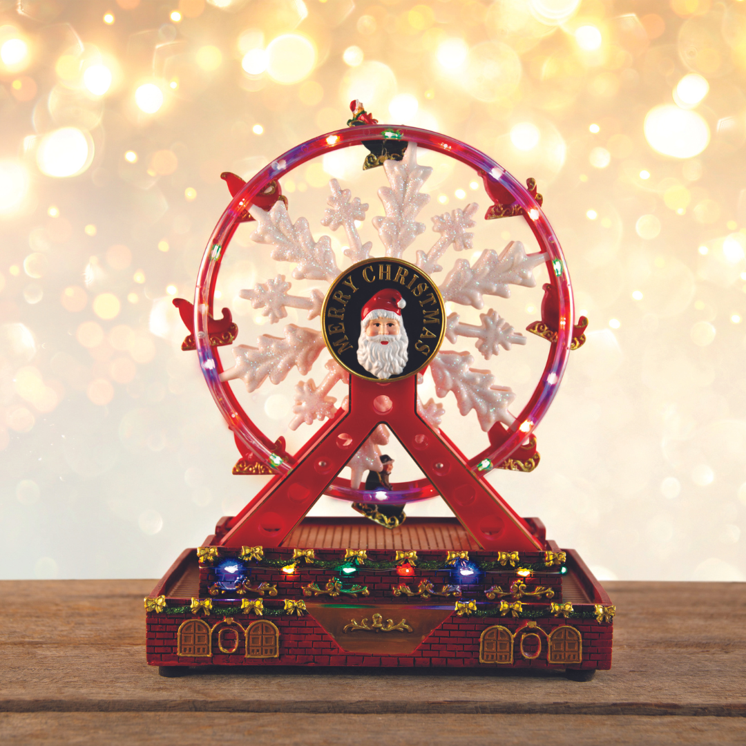 LED Musical Ferris Wheel Spinning Light Show — Ronis