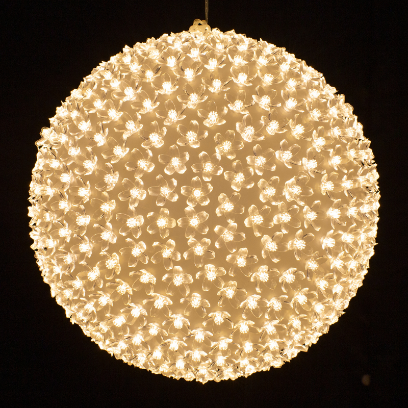 Ronis LED Petal Ball 32cm Flash Warm White