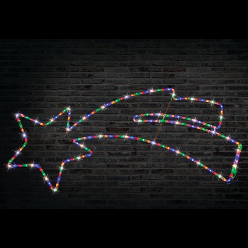 Ronis LED Silhouette Rope Light Shooting Star Multicolour