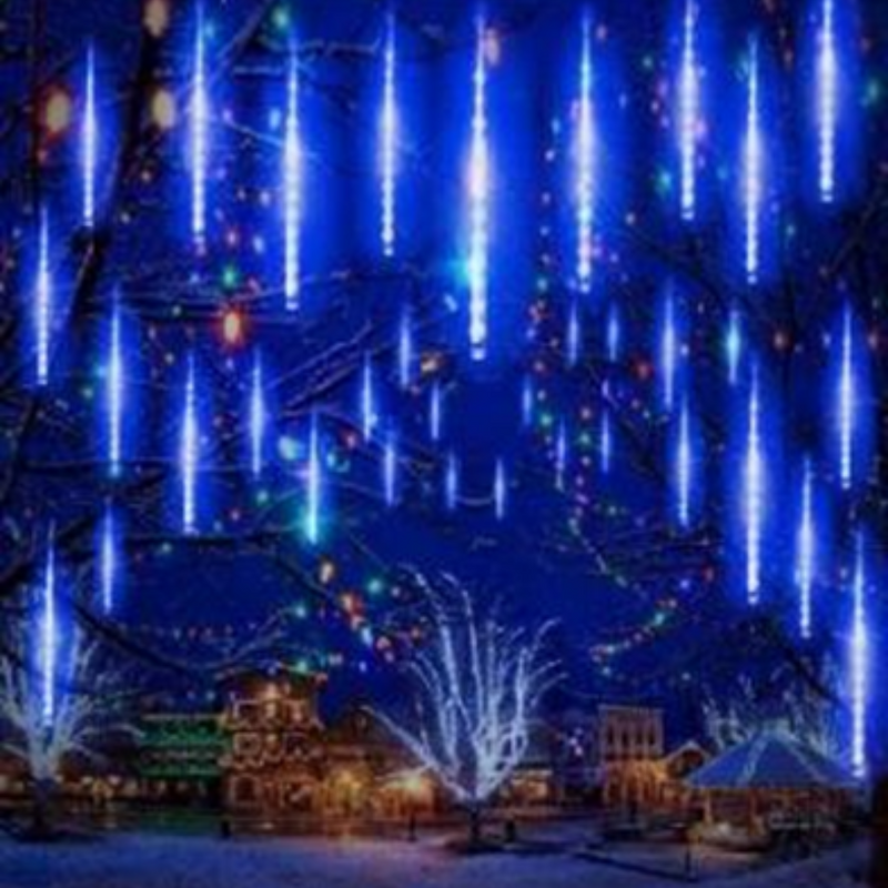 Ronis LED String Lights 384 Meteor S-Rain 2pk Blue