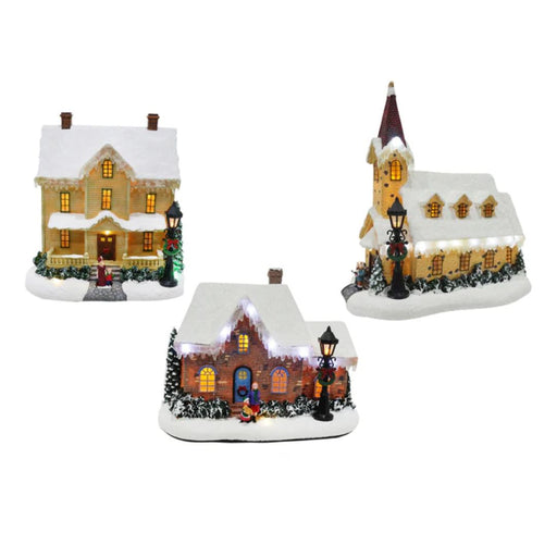 Ronis LED Musical Big House Flashing Assorted