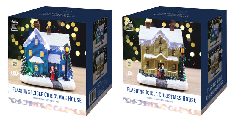 Ronis LED Musical House Flashing Assorted