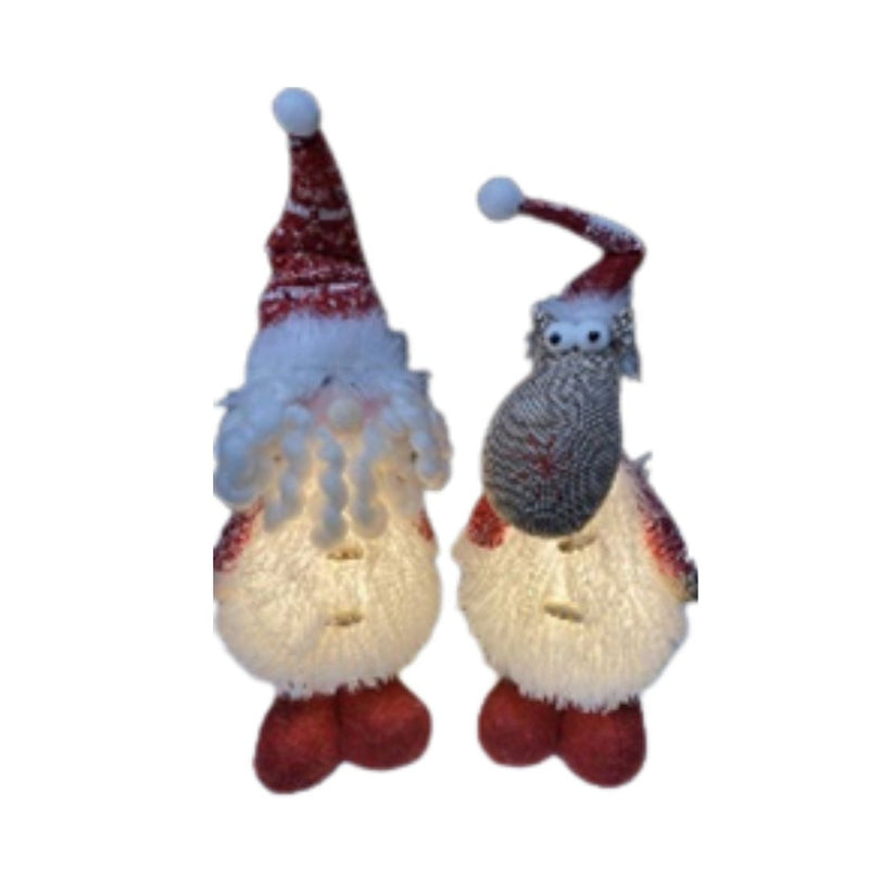 Ronis LED White Santa Deer 48cm Assorted