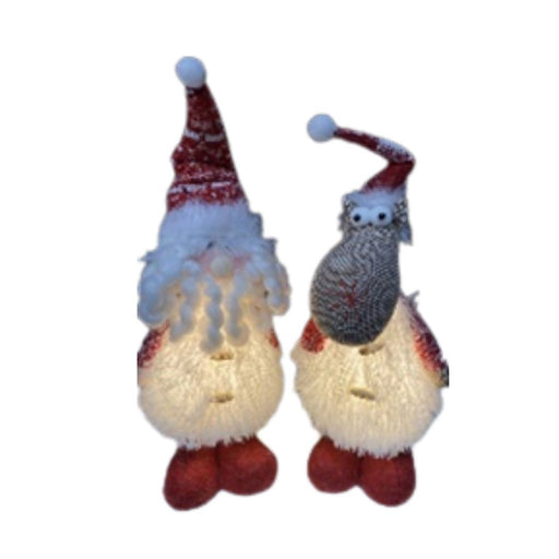 Ronis LED White Santa Deer 48cm Assorted