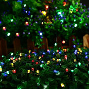 LED Fairy Light Chain Multicolour Lights Green Cord 520 Lights