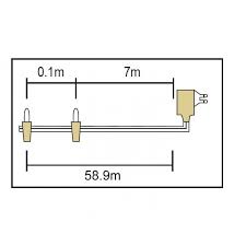 LED Fairy Light Chain Multicolour Lights Green Cord 520 Lights