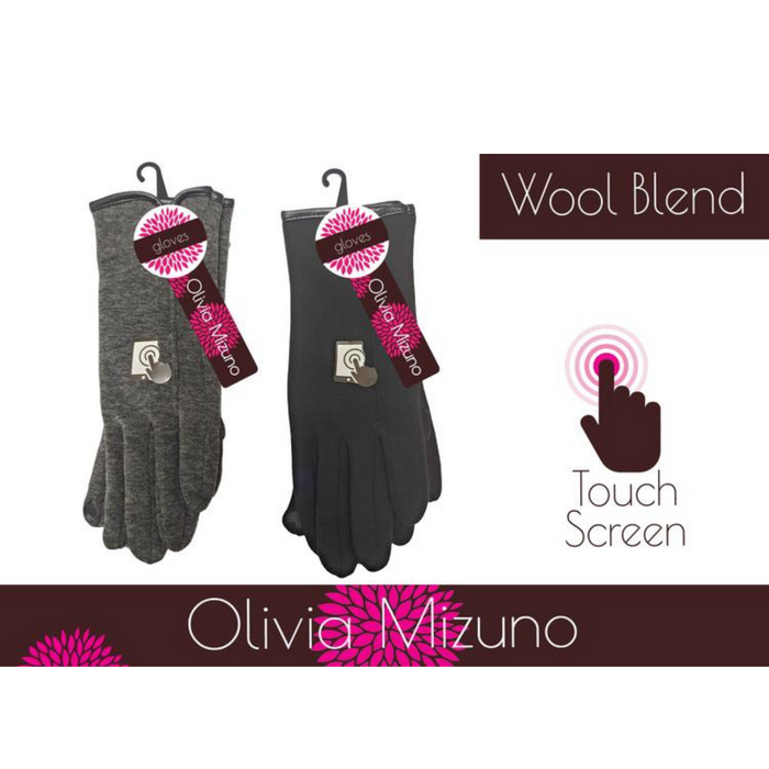 Ronis Ladies Fashion Dress Touch Gloves 2 Asstd