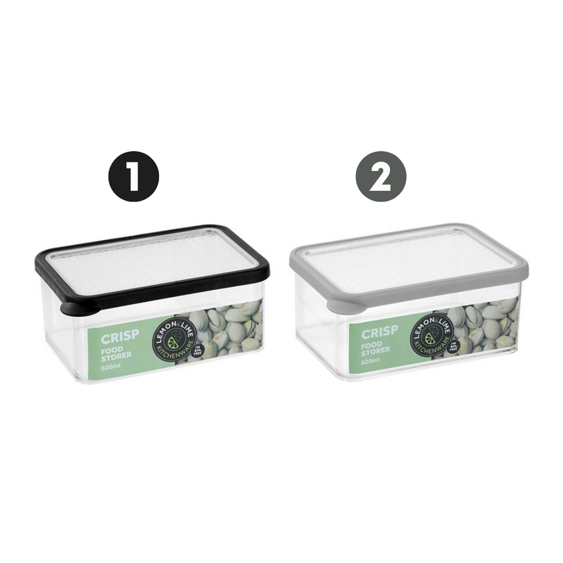 Ronis Lemon & Lime Crisp Food Storer 1.25L 2 Asstd