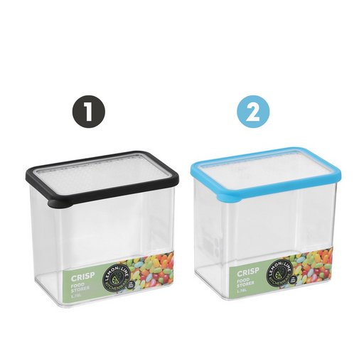 Ronis Lemon & Lime Crisp Food Storer 1.78L 2 Asstd