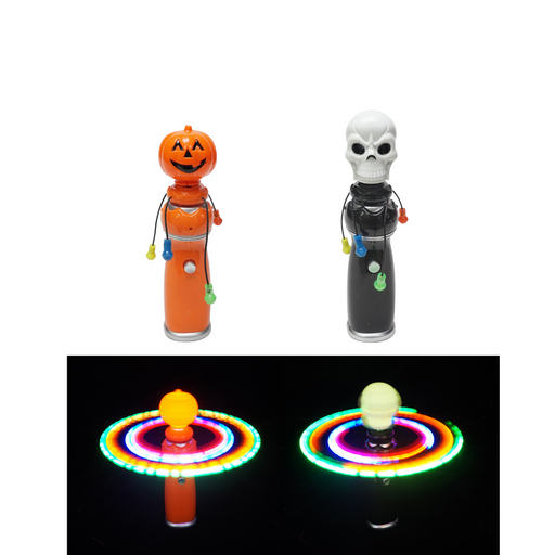Ronis Light Up Halloween Spinner 2 Asstd