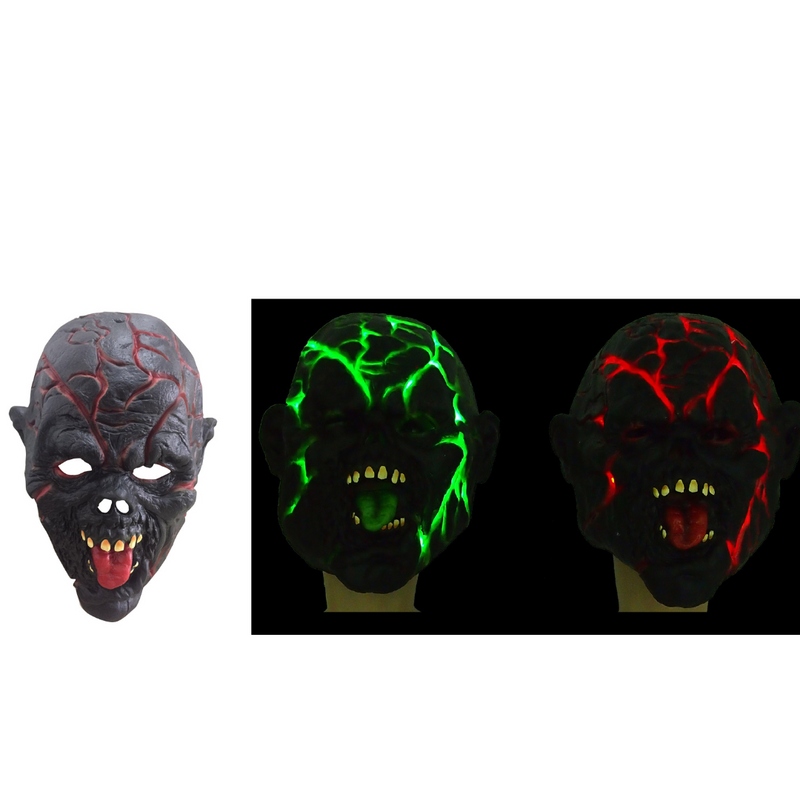 Ronis Light Up Molten Lava Face Mask 2 Asstd