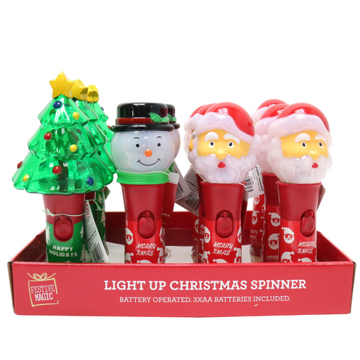 Ronis Light Up Spinning Character Assorted