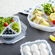 Ronis Lock & Lock Classic Special 3 Section Lunch Container 750ml