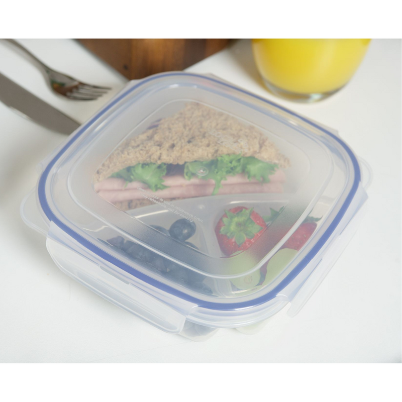 Ronis Lock & Lock Classic Special 3 Section Lunch Container 750ml