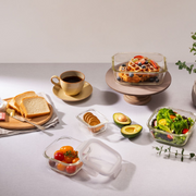 Ronis Lock & Lock Euro Glass Boroseal Heat Resistant Glass Round 650ml