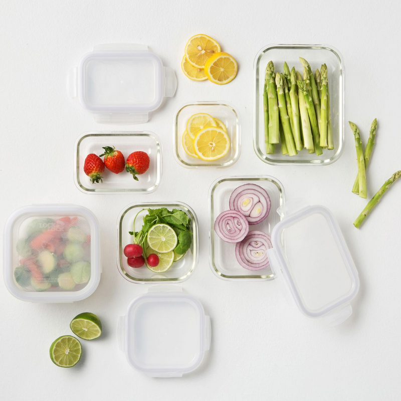 Ronis Lock & Lock Euro Glass Boroseal Heat Resistant Glass Round 650ml