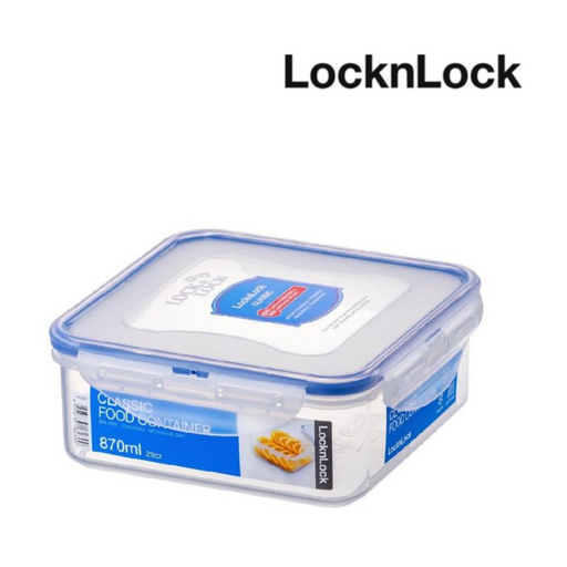 Ronis Lock & Lock Stackable Airtight Container Square 870ml