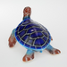 Ronis Long Blue Marble Turtle 24cm