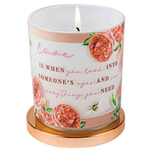 Ronis Love Candle Vanilla 9x8cm