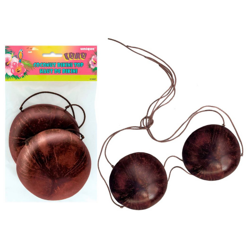 Ronis Luau Coconut Bikini Top