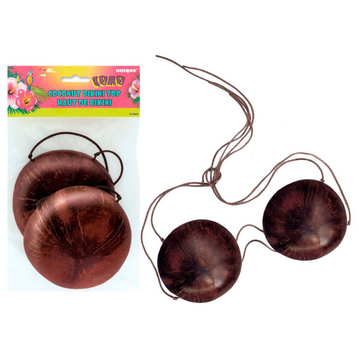 Ronis Luau Coconut Bikini Top