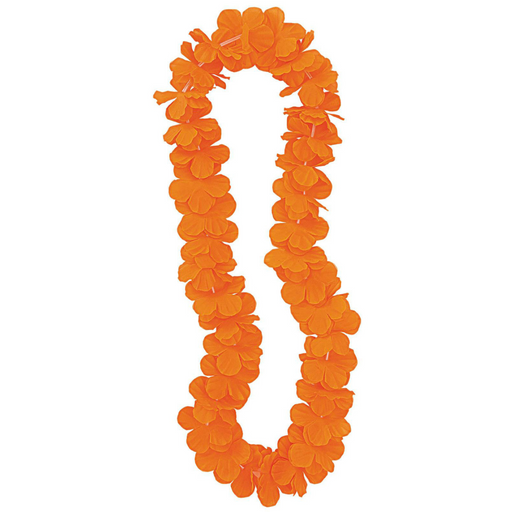 Ronis Luau Flower Lei Orange 106cm