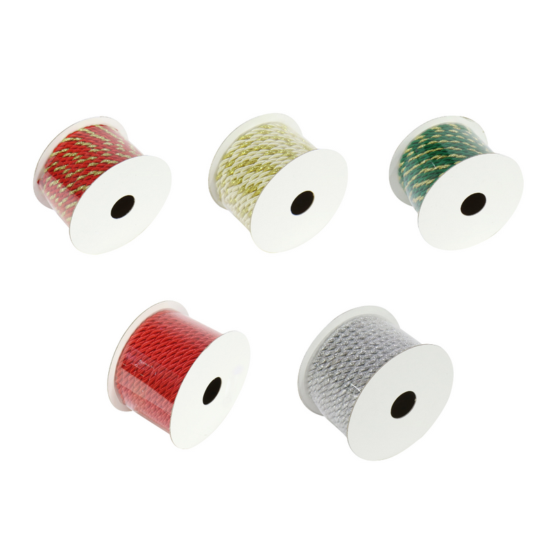 Ronis Luxury Rope Ribbon 4.5m 5 Asstd