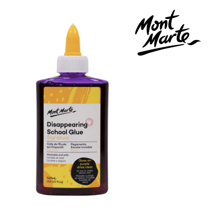 Mont Marte Disappearing School Glue 147ml