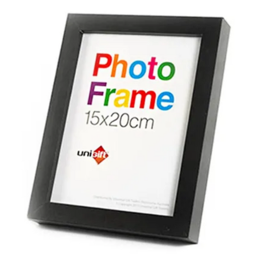MDF photo frame black 15x20cm picture frame for photos prints and artwork