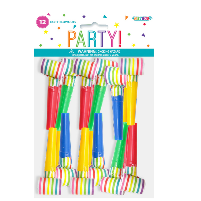 12 Party Blowouts