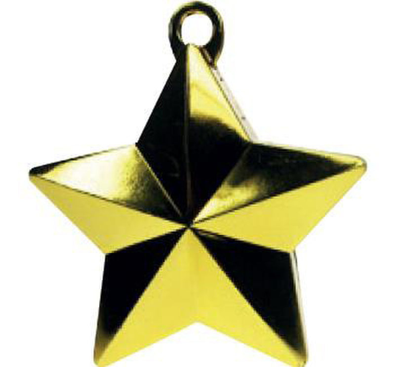 Glitz Star Balloon Weight - Gold