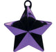 Glitz Star Balloon Weight - Purple