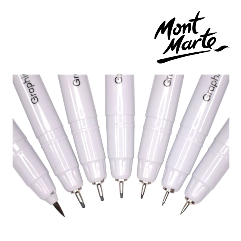 MM Graphic Fineliners Set 7pc