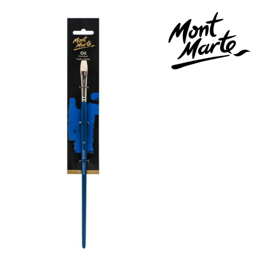 MM Artist Brush Chungking Bright size 10 natural bristle brush for bold strokes and texture