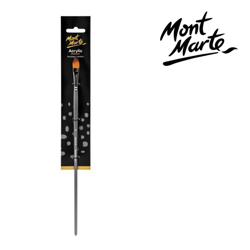 MM Artist Brush Taklon Filbert 10 synthetic oval paint brush for acrylic and oil painting