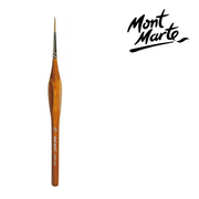 MM Artist Brush Taklon Liner 2/0 fine detail brush for precise outlining and line work. – thumbnail