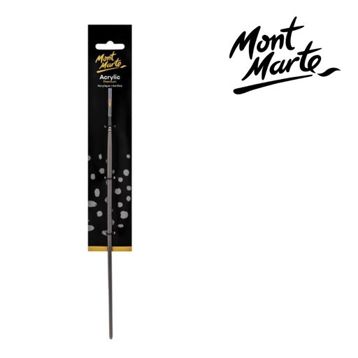 MM Artist Brush Taklon Round 2 synthetic round detail paint brush for watercolour, acrylic and gouache outlining and fine lines
