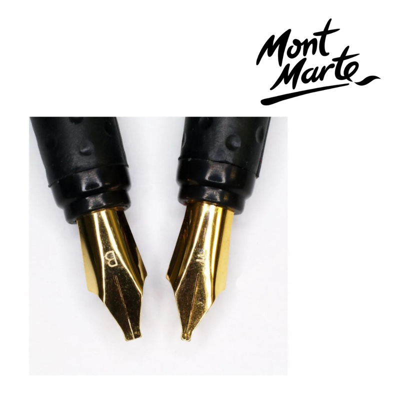 MM Calligraphy pen set with two nib holders and assorted nibs (8-piece set) for hand lettering and calligraphy.