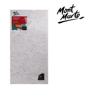 MM Colouring Canvas 30x60cm with assorted pre-printed outline design ready to colour. – thumbnail
