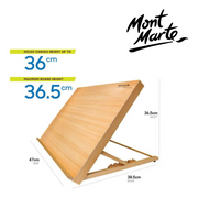 MM Drawing Board A3 with elastic band – sturdy portable A3 drawing and drafting board that secures papers for art, design and school work – thumbnail