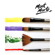 MM Gallery Series Brush Set Acrylic 4pc—assorted acrylic paint brushes for smooth coverage, blending, and detail work. – thumbnail