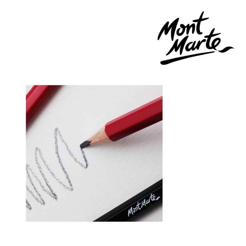 MM Graphite Pencils 12pc set for writing, sketching and shading