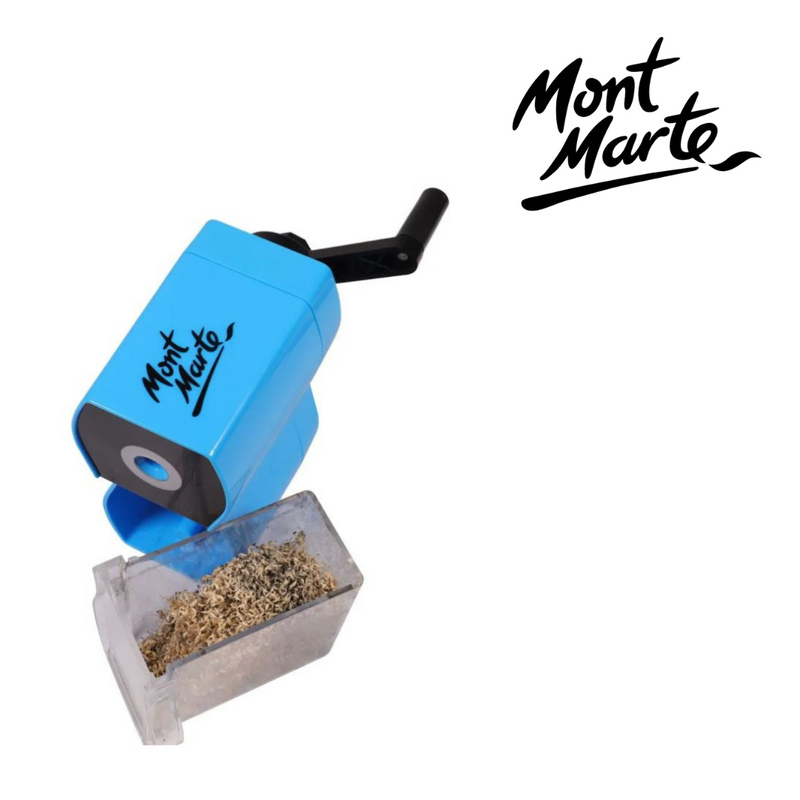 MM Hand Cranking Pencil Sharpener manual desktop sharpener for students and classroom use