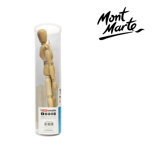 MM Manikin Male 30cm poseable artist mannequin for figure drawing and anatomy practice