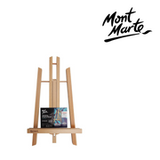 MM Mini Display Easel Beech Wood Medium tabletop wooden easel stand for displaying small canvas art, photos or signage – thumbnail